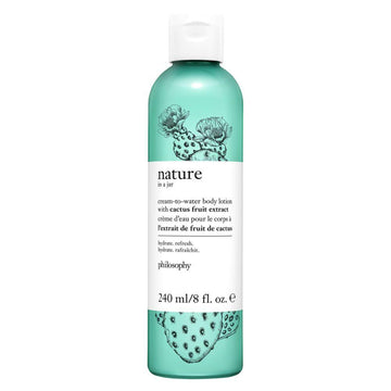Nature In A Jar Cream-To-Water Body Lotion With Cactus Fruit Extract